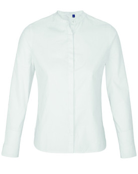Chemise d'entreprise Personnalisée Manche Longue|Manchettes Duo - NEOBLU 03787 - Chemise d'entreprise Personnalisée avec marq...