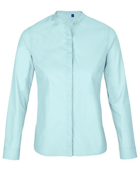 Chemise d'entreprise Personnalisée Manche Longue|Manchettes Duo - NEOBLU 03787 - Chemise d'entreprise Personnalisée avec marq...