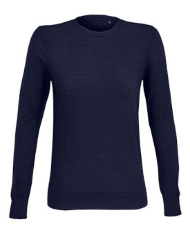 Sweat Personnalisé Manche Longue avec liseré Femme 240 g/m² - NEOBLU 03985 - Sweat Personnalisé avec marquage broderie, floca...