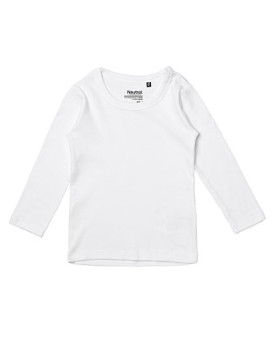Tee shirt Personnalisé Manche Longue Enfant 100% coton 220 g/m² - Neutral O11001 - Tee shirt Personnalisé avec marquage brode...