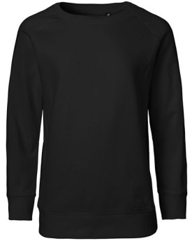 Sweat Personnalisé Manche Longue avec liseré Enfant 100% coton 300 g/m² - Neutral O33001 - Sweat Personnalisé avec marquage b...