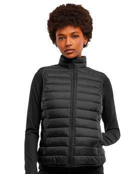 Veste Personnalisée Sans Manche Femme  - New Morning Studios NM032 - Veste Personnalisée avec marquage broderie, flocage ou i...