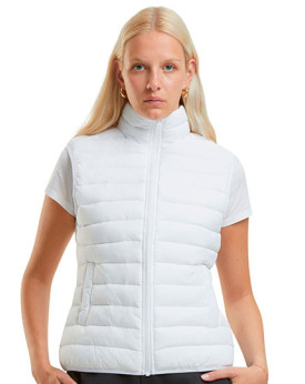 Veste Personnalisée Sans Manche Femme  - New Morning Studios NM032 - Veste Personnalisée avec marquage broderie, flocage ou i...