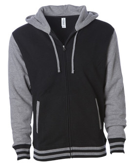 Sweat Personnalisé avec liseré Unisexe 330 g/m² - Independent IND45UVZ - Sweat Personnalisé avec marquage broderie, flocage o...