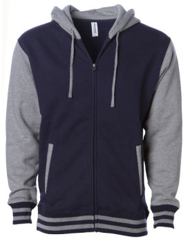 Sweat Personnalisé avec liseré Unisexe 330 g/m² - Independent IND45UVZ - Sweat Personnalisé avec marquage broderie, flocage o...
