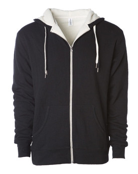 Sweat Personnalisé avec liseré Unisexe 250 g/m² - Independent EXP90SHZ - Sweat Personnalisé avec marquage broderie, flocage o...
