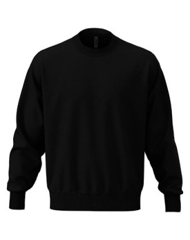 Sweat Personnalisé Manche Longue avec liseré Duo 340 g/m² - Next Level Apparel N9007 - Sweat Personnalisé avec marquage brode...