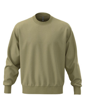 Sweat Personnalisé Manche Longue avec liseré Duo 340 g/m² - Next Level Apparel N9007 - Sweat Personnalisé avec marquage brode...