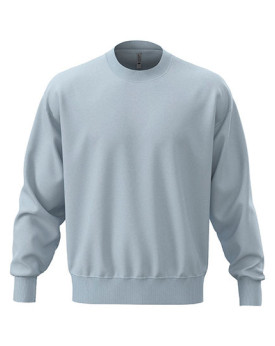Sweat Personnalisé Manche Longue avec liseré Duo 340 g/m² - Next Level Apparel N9007 - Sweat Personnalisé avec marquage brode...