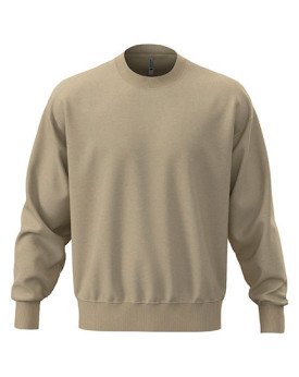 Sweat Personnalisé Manche Longue avec liseré Duo 340 g/m² - Next Level Apparel N9007 - Sweat Personnalisé avec marquage brode...