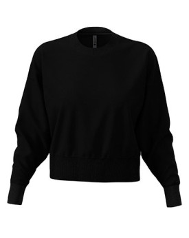 Sweat Personnalisé Manche Longue avec liseré Duo 340 g/m² - Next Level Apparel N9087 - Sweat Personnalisé avec marquage brode...