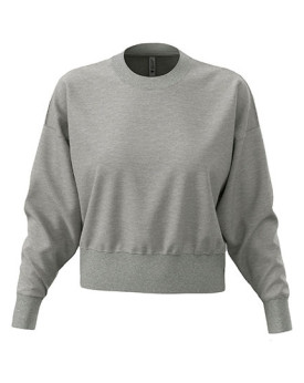 Sweat Personnalisé Manche Longue avec liseré Duo 340 g/m² - Next Level Apparel N9087 - Sweat Personnalisé avec marquage brode...