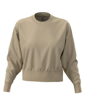 Sweat Personnalisé Manche Longue avec liseré Duo 340 g/m² - Next Level Apparel N9087 - Sweat Personnalisé avec marquage brode...