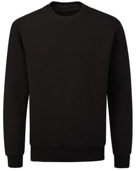 Sweat Personnalisé Manche Longue avec liseré Unisexe 280 g/m² - Mantis M05 - Sweat Personnalisé avec marquage broderie, floca...