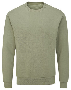 Sweat Personnalisé Manche Longue avec liseré Unisexe 280 g/m² - Mantis M05 - Sweat Personnalisé avec marquage broderie, floca...