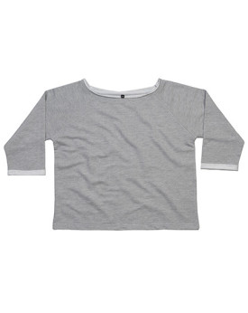 Sweat Personnalisé Manche 3/4 Femme 280 g/m² - Mantis M128 - Sweat Personnalisé avec marquage broderie, flocage ou impression...