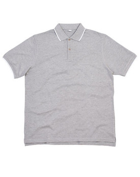 Polo Personnalisé Manche Courte avec liseré Duo 210 g/m² - Mantis M191 - Polo Personnalisé avec marquage broderie, flocage ou...