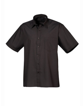 Chemise d'entreprise Personnalisée Manche Courte Duo 105 g/m² - Premier Workwear PR202 - Chemise d'entreprise Personnalisée a...