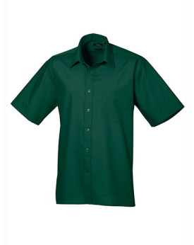 Chemise d'entreprise Personnalisée Manche Courte Duo 105 g/m² - Premier Workwear PR202 - Chemise d'entreprise Personnalisée a...