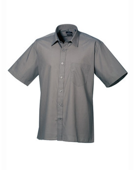 Chemise d'entreprise Personnalisée Manche Courte Duo 105 g/m² - Premier Workwear PR202 - Chemise d'entreprise Personnalisée a...