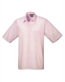 Chemise d'entreprise Personnalisée Manche Courte Duo 105 g/m² - Premier Workwear PR202 - Chemise d'entreprise Personnalisée a...