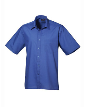 Chemise d'entreprise Personnalisée Manche Courte Duo 105 g/m² - Premier Workwear PR202 - Chemise d'entreprise Personnalisée a...