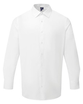 Chemise d'entreprise Personnalisée Manche Longue|Manchettes Duo - Premier Workwear PR203 - Chemise d'entreprise Personnalisée...