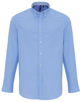 Chemise d'entreprise Personnalisée Manche Longue|Manchettes Duo 135 g/m² - Premier Workwear PR238 - Chemise d'entreprise Pers...