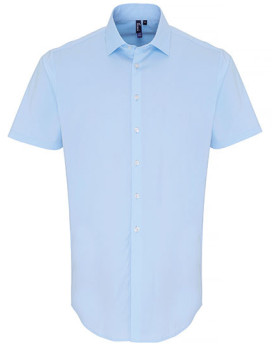 Chemise d'entreprise Personnalisée Manche Courte Duo 115 g/m² - Premier Workwear PR246 - Vêtement restauration Personnalisé a...