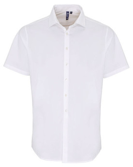 Chemise d'entreprise Personnalisée Manche Courte Duo 115 g/m² - Premier Workwear PR246 - Vêtement restauration Personnalisé a...
