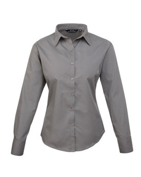 Chemise d'entreprise Personnalisée Manche Longue|Manchettes Duo 105 g/m² (White: 115 g/m²) - Premier Workwear PR300 - Chemise...