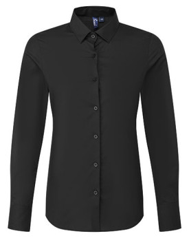 Chemise d'entreprise Personnalisée Manche Longue|Manchettes Duo - Premier Workwear PR303 - Chemise d'entreprise Personnalisée...