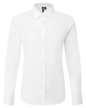 Chemise d'entreprise Personnalisée Manche Longue|Manchettes Duo - Premier Workwear PR303 - Chemise d'entreprise Personnalisée...