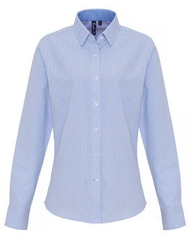 Chemise d'entreprise Personnalisée Manche Longue|Manchettes Duo 135 g/m² - Premier Workwear PR338 - Chemise d'entreprise Pers...