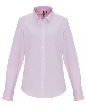 Chemise d'entreprise Personnalisée Manche Longue|Manchettes Duo 135 g/m² - Premier Workwear PR338 - Chemise d'entreprise Pers...