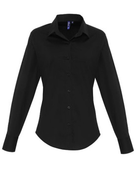 Chemise d'entreprise Personnalisée Manche Longue Duo 115 g/m² - Premier Workwear PR344 - Chemise d'entreprise Personnalisée a...