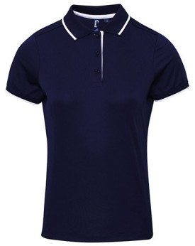 Polo Personnalisé Manche Courte avec liseré Duo 155 g/m² - Premier Workwear PR619 - Polo Personnalisé avec marquage broderie,...