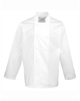 Veste Personnalisée Manche Longue Homme ou Femme 195 g/m² - Premier Workwear PW657 - Vêtement restauration Personnalisé avec ...