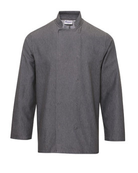 Veste Personnalisée Manche Longue Homme  230 g/m² - Premier Workwear PW660 - Vêtement restauration Personnalisé avec marquage...
