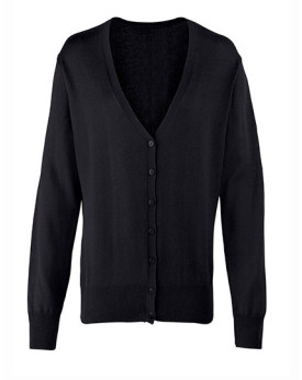 Gilets Manche Longue avec liseré Femme - Premier Workwear PR697 - Sweat Personnalisé avec marquage broderie, flocage ou impre...
