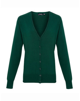 Gilets Manche Longue avec liseré Femme - Premier Workwear PR697 - Sweat Personnalisé avec marquage broderie, flocage ou impre...