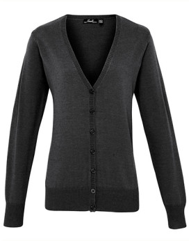Gilets Manche Longue avec liseré Femme - Premier Workwear PR697 - Sweat Personnalisé avec marquage broderie, flocage ou impre...