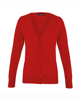 Gilets Manche Longue avec liseré Femme - Premier Workwear PR697 - Sweat Personnalisé avec marquage broderie, flocage ou impre...