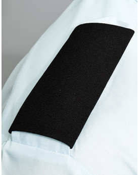 Chemise d'entreprise  Personnalisée   Homme    - Premier Workwear PW715 Couleur:Black (ca. Pantone Black C) Taille:10 x 6 cm