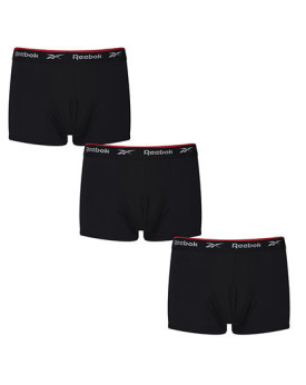Sous-vêtements Personnalisés   Homme    - Reebok RBK8260 Couleur:Black 