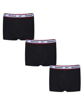 Sous-vêtements Personnalisés   Homme    - Reebok RBK8265 Couleur:Black 