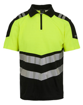 Polo Personnalisé Manche Courte Homme 180 g/m² - Regatta High Visibility TRS281 - Polo Personnalisé avec marquage broderie, f...