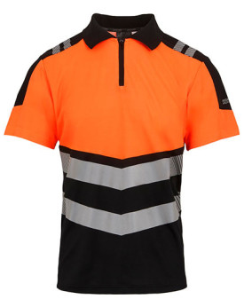 Polo Personnalisé Manche Courte Homme 180 g/m² - Regatta High Visibility TRS281 - Polo Personnalisé avec marquage broderie, f...
