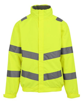 Veste Personnalisée Manche Longue avec liseré Homme 200 g/m² - Regatta High Visibility TRW457 - Veste Personnalisée avec marq...