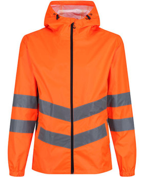 Veste Personnalisée Manche Longue Homme 140 g/m² - Regatta High Visibility TRW497 - Veste Personnalisée avec marquage broderi...